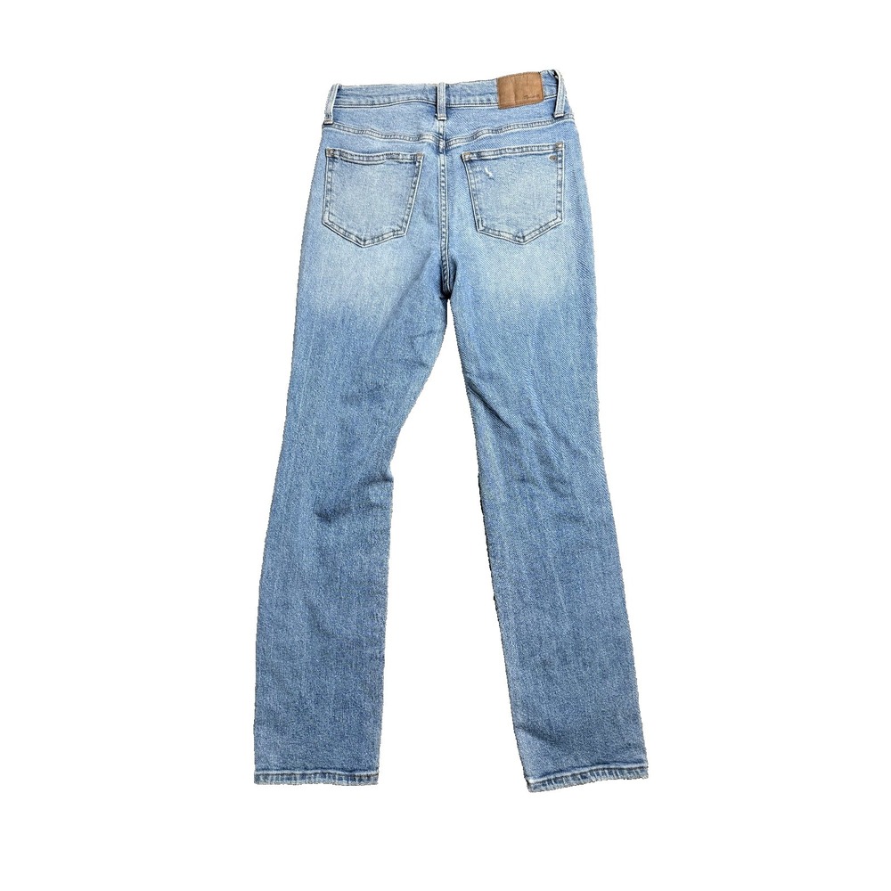 Madewell Perfect Vintage Jeans Women 26 Distressed Blue Denim - Picture 2 of 8